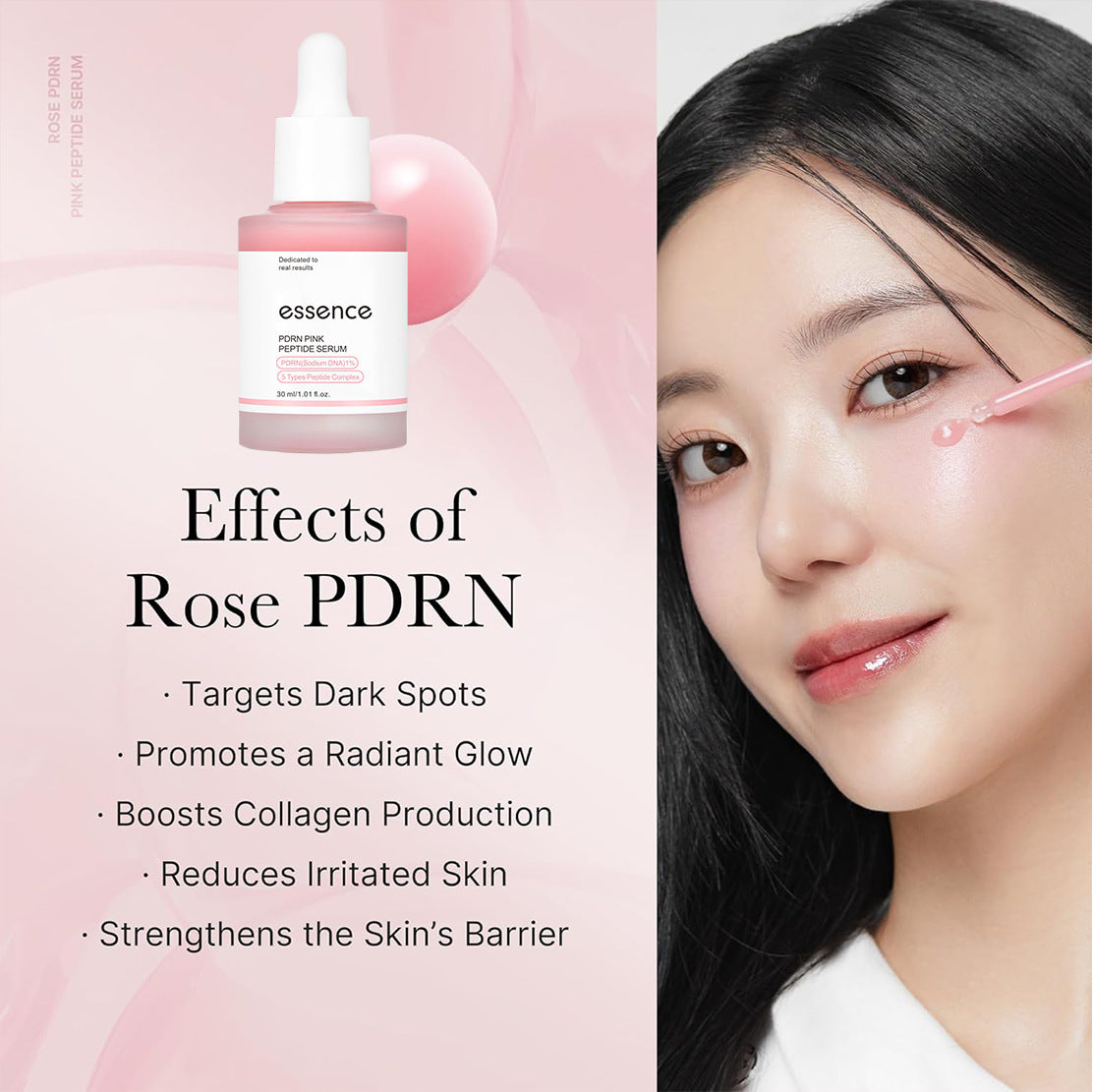 Cross-Border New Product Pink Peptide Collagen Ampoule Essence Pdrn Pink Peptlde Serum